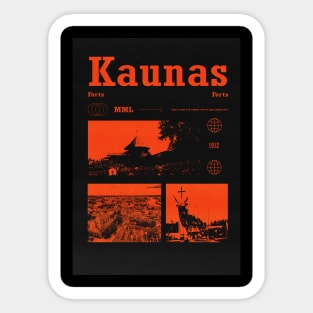 Kaunas Sticker